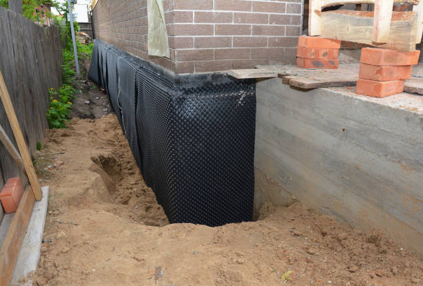 Happy homeowners after waterproofing job in Southampton